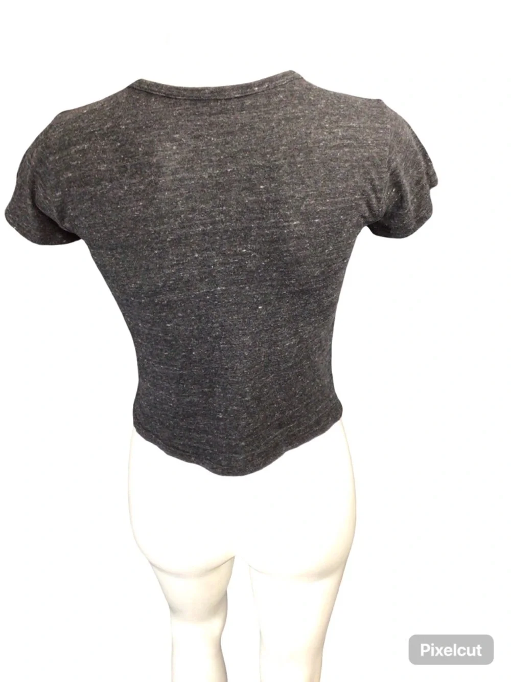 Women’s Black 'Gangsta' Crop‎ Top